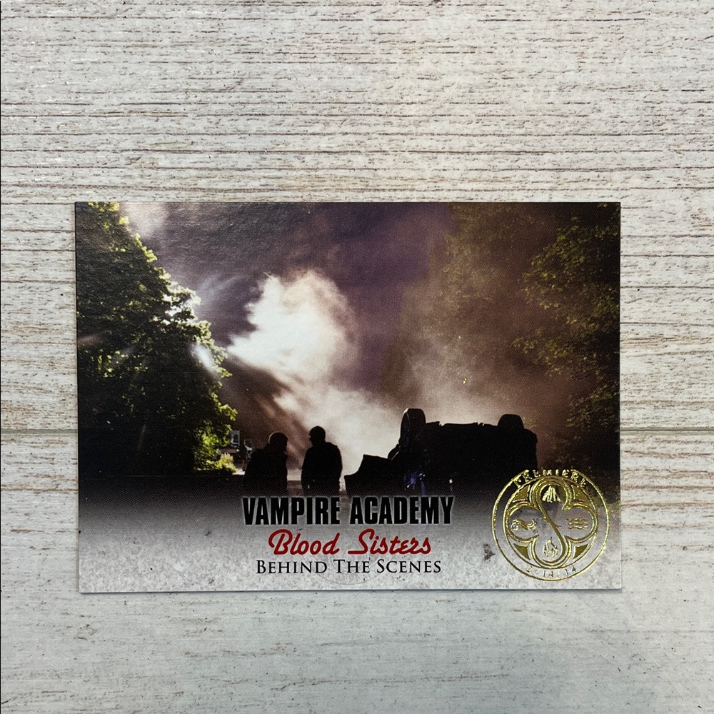 Vampire Academy Blood Sisters #80 Trading Card Premiere Gold Stamp